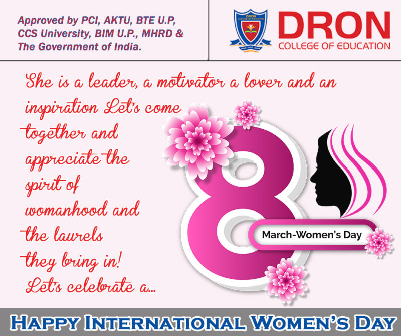 international-women-day-dron-college-of-education